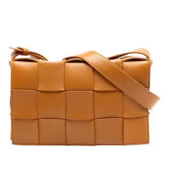Bottega Veneta Pre-owned Cross Body Bags, female, Brown, Size: ONE SIZE Pre-owned Cassette Shoulder Bag