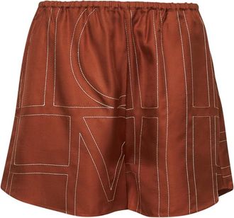 Toteme Mujer, Pantalones cortos, Naranja, Talla: S