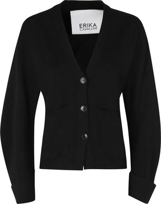 Erika Cavallini Semi Couture C&aacute;rdigan Pietro - Knitwear - Mujer - Negro - M