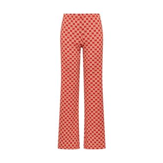 Maliparmi Wide Trousers, female, Red, Size: XL Diamond Glow Trousers