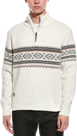 Point Zero Semi Fit 1/4-Zip Mock Neck Sweater
