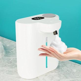 OEM Dispensador Autom&aacute;tico De Jab&oacute;n, 500 Ml, 9 Niveles, Dispensador De Jab&oacute;n Con Sensor Y Pantalla, Resistente Al Agua