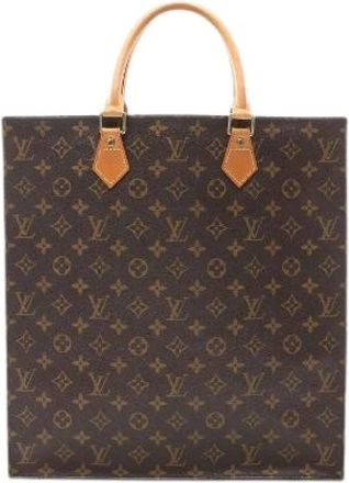 Louis Vuitton Pre-owned Tote Bags, female, Brown, Size: ONE SIZE Pre-owned Plastic Tote Bag