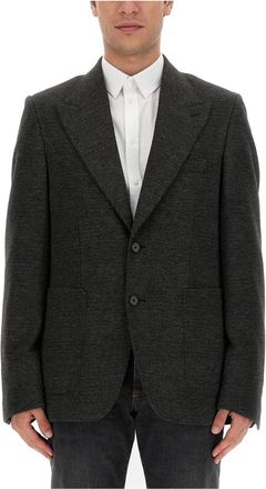 Dolce & Gabbana Jassen Black - Heren - Blazers - Zwart - M - Jassen