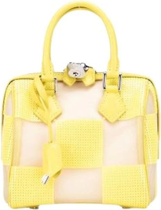 Louis Vuitton Pre-owned Handbags, female, Yellow, Size: ONE SIZE Pre-owned Nylon handbags