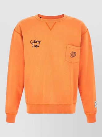 Gallery Dept. art motif crew neck chest pocket sweatshirt