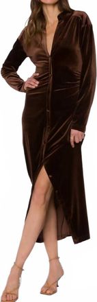 Velvet Heart Womens Phoenix Dress In Brown