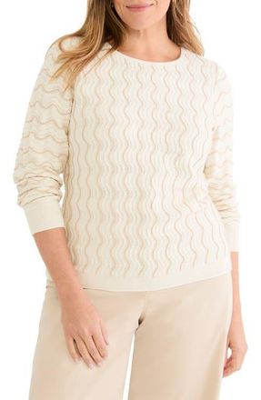 Nic+Zoe Alto Knit Sweater in Neutral Multi at Nordstrom, Size 1X