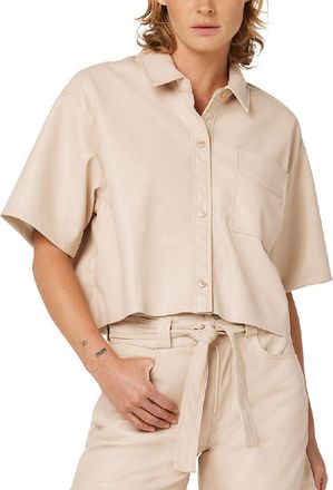 Hudson Hudson Jeans Cropped Oversized Button Down Shirt