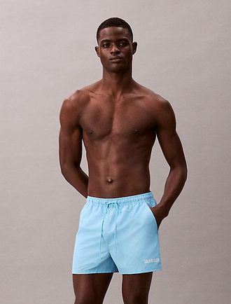 Calvin Klein Ba&ntilde;ador Corto Con Cord&oacute;n Intense Power