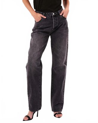 Rolla's Relaxed Worn Jeans In Vintage Black
