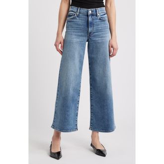 Frame Denim Le Pixie High Waist Slim Palazzo Jeans in Rowley at Nordstrom Rack, Size 32P