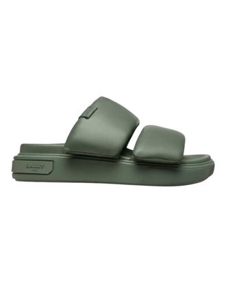 Bally Womens Joey Leather Sandals In Sage
