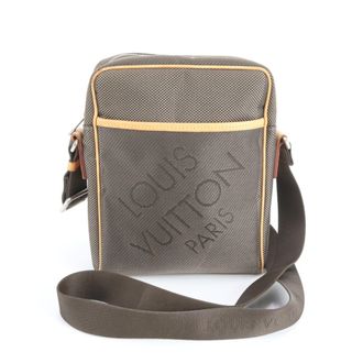 Louis Vuitton Damier Geant Earth Leather Canvas Shoulder Bag (Pre-Owned)