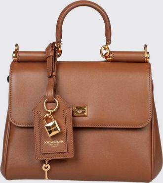 Dolce & Gabbana My Sicily Mini Leather Handbag with Removable Shoulder Strap