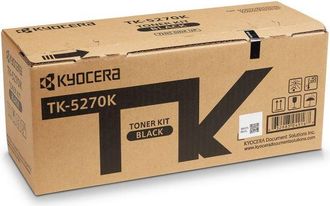 Kyocera Toner Tk-5270k Tk5270k Toner-kit Tonerkit Black Schwarz (1t02tv0nl0)