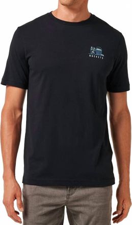 Travis Mathew Lost Buckets Short Sleeve Tee In Black