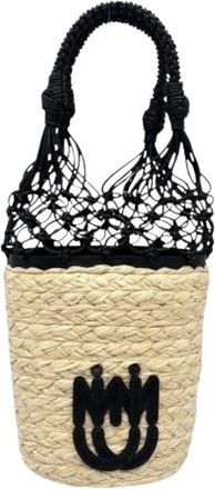 Miu Miu Bolso Cubo Pre-owned - Pre-owned - Mujer - Beige - ONE SIZE