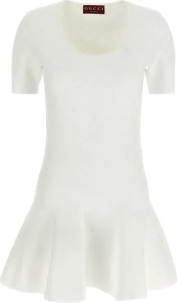 Gucci Gg Dress Dresses White