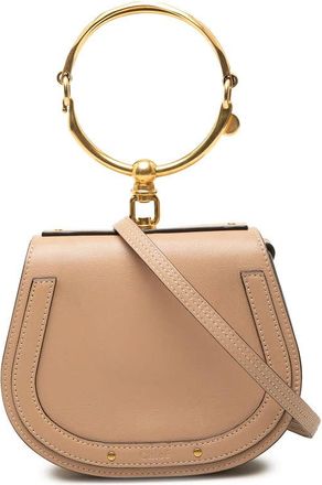 Chlo&eacute; Pre-owned Chloe Small Leather Nile Bracelet Satchel Ladies Z9G2AMM9477NFERG