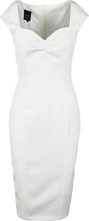 Access Fashion Fitted Mini Dress with Sweetheart Neckline