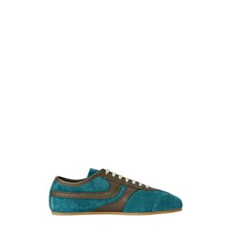 Dries Van Noten Sneakers in Pelle Scamosciata - - Shoes - Uomo - Blu - 40 EU