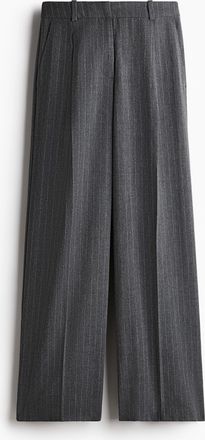 H&M Weite Hose - Grau