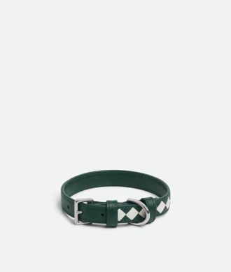 Bottega Veneta Small Intrecciato Dog Collar - Bottega Veneta