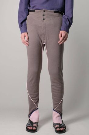 Kiko Kostadinov Cruma Knit Leggings cobble