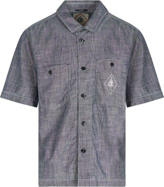 C.P. Company 4.75 OZ SS CHAMBRAY SHIRT Size: XXL, colour: INDIGO