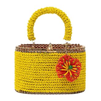 Rosantica Handbags, female, Yellow, Size: ONE SIZE Mini Holli Codette