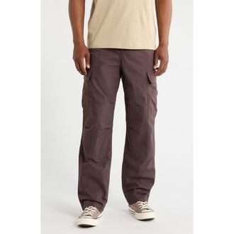 Carhartt Work in Progress Cotton Ripstop Cargo Pants in Shale at Nordstrom, Size 38 X 32