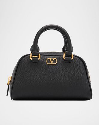Valentino Garavani Dome Mini Leather Top-Handle Bag