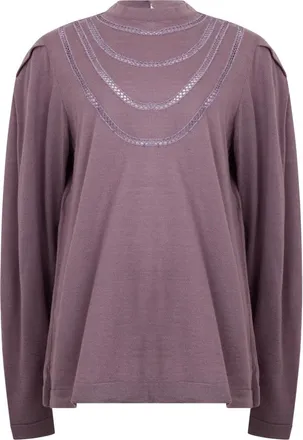 Alberta Ferretti Donna, Maglie, Viola, L, new