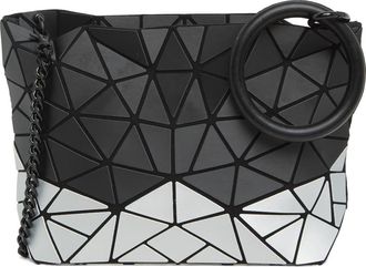 Patrizia Luca Geometric Crossbody Bag in M.black/Silver at Nordstrom Rack