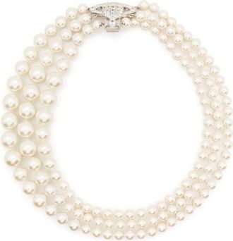 Vivienne Westwood Orb-detail Pearl Necklace