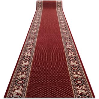 RugsX Runner Wool nain Ornament 7500 51046 claret / beige 80cm red 80x150 cm
