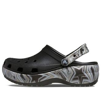 Crocs (WMNS) Crocs Classic Crush Disco Clog Black 208123-0C4