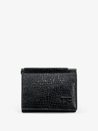 Tom Ford Portacarte in pelle con Monogramma - TOM FORD - gender_Man