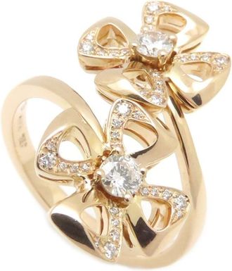 Bulgari Pink Gold Pink Gold (18K) Band Ring (Pre-Owned)