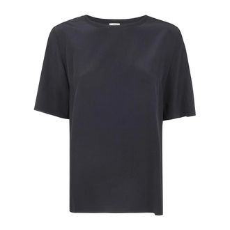 Joseph Camiseta Cuello Redondo - Tops - Mujer - Negro - 2XS