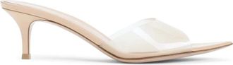 Gianvito Rossi Mules Elle 55 - - Shoes - Donna - Beige - 39 EU