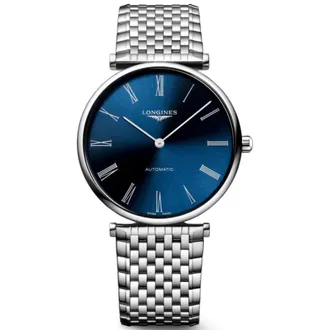 Longines La Grande Classique Automatic Blue Dial Steel Womens Watch L4.918.4.94.6