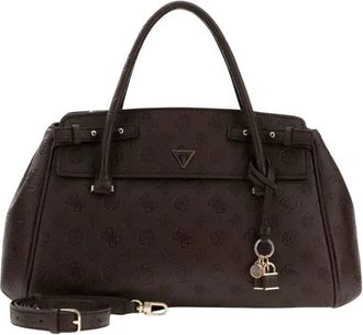 Guess Tassen, Dames, Bruin, ONE Size, Diana 3 Comp Satchel