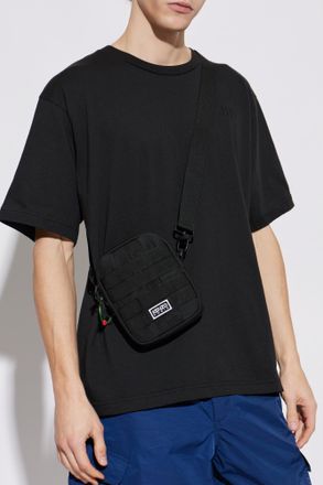 Kenzo Shoulder Bag With Logo, Mens, Black