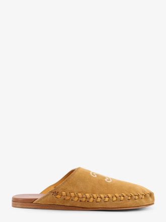 Celine Triomphe Mule 05 suede and leather sandals - CELINE - gender_Man