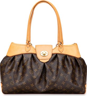 Louis Vuitton Pre-owned Womens Monogram Boetie Mm - Brown Textile - One Size