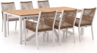 Manifesto Furniture Manifesto Rivola/Furato 220cm dining tuinset 7-delig