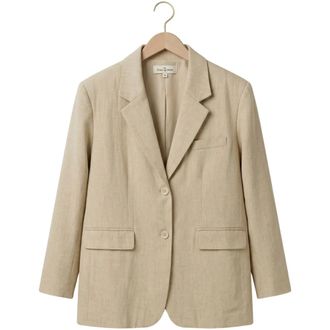 Circle Of Trust Sylvie Blazer - Dames - Jassen - Beige - Maat: S Katoen