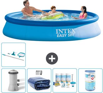 Intex Piscina Easy Set Redonda - 366x76 Cm - 8-piezas S30990